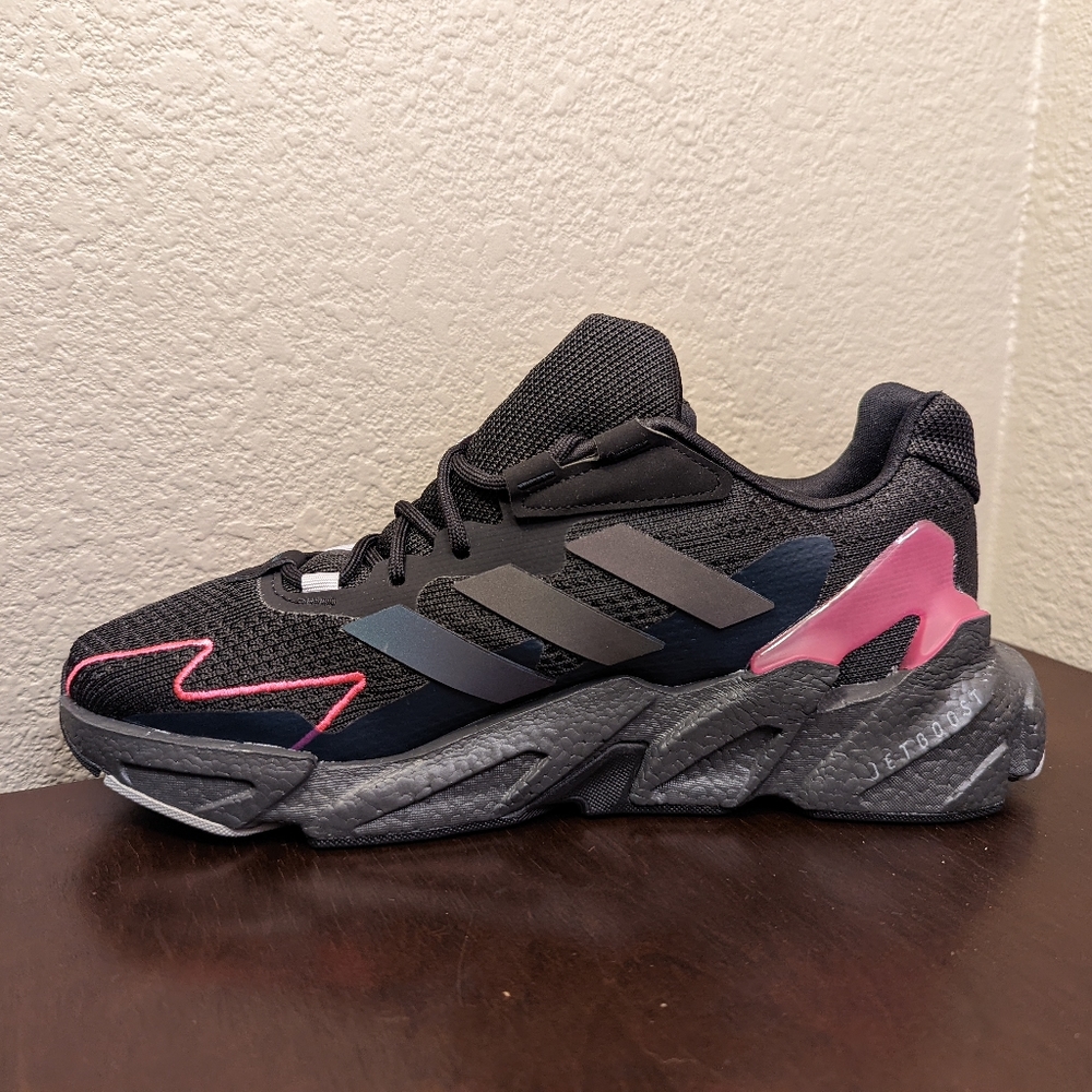 Adidas X9000L4 Black/Purple GY0127 Women's Size 7 Jetboost Running Shoes - Picture 3 of 8